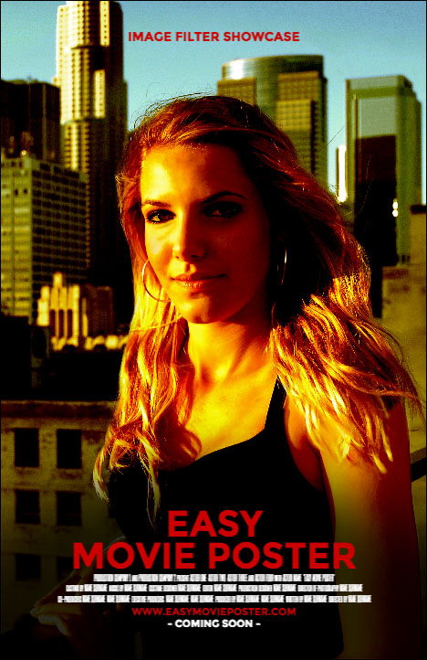 Easy Movie Poster Filter COLOR BURN