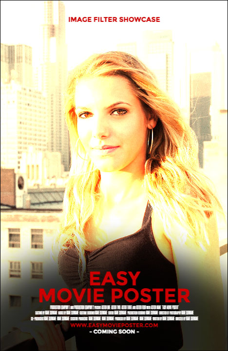 Easy Movie Poster Filter COLOR DODGE