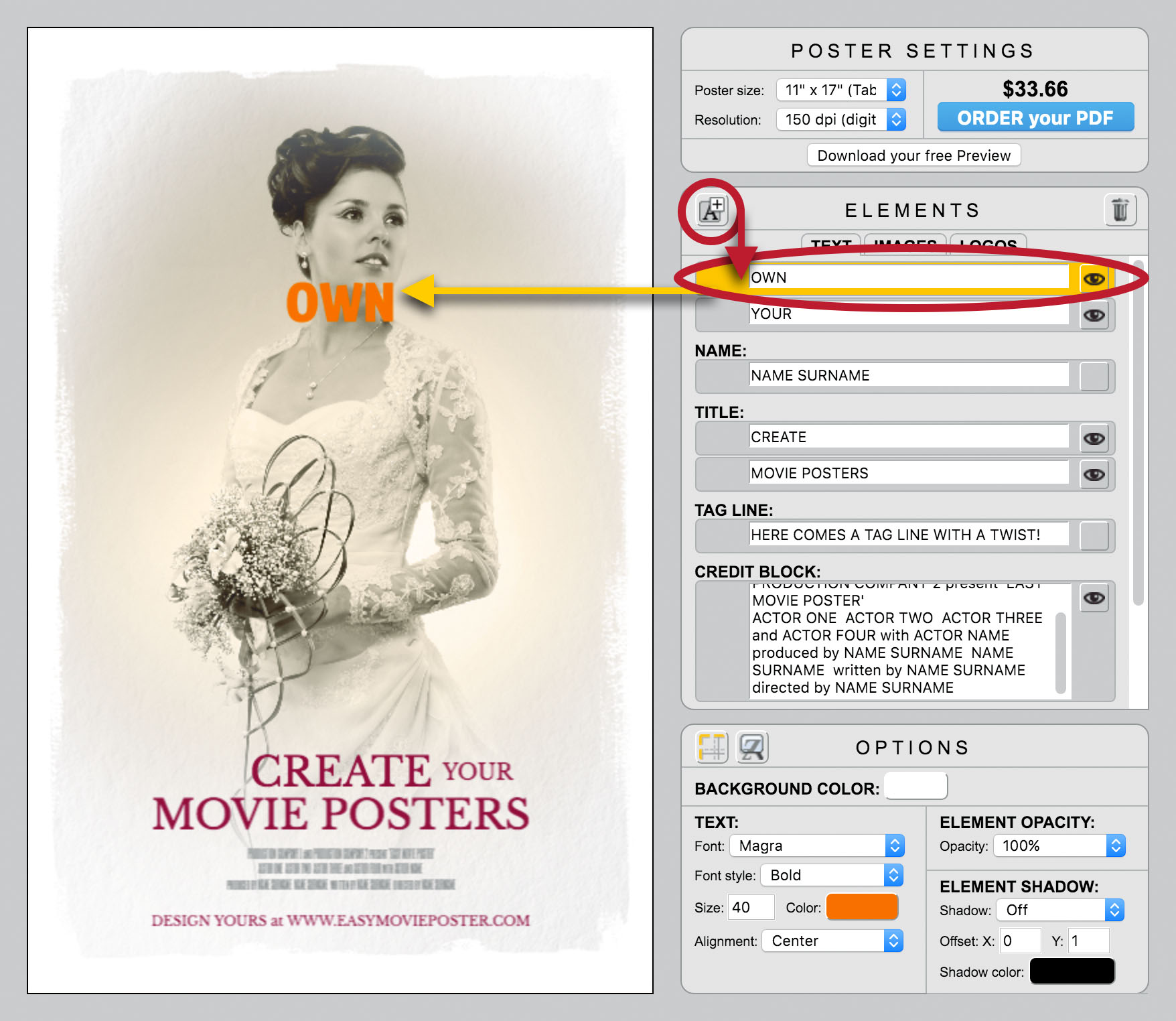 Easy Movie Poster - Look And Feel - The Zoopeeker's Wife - Case Study