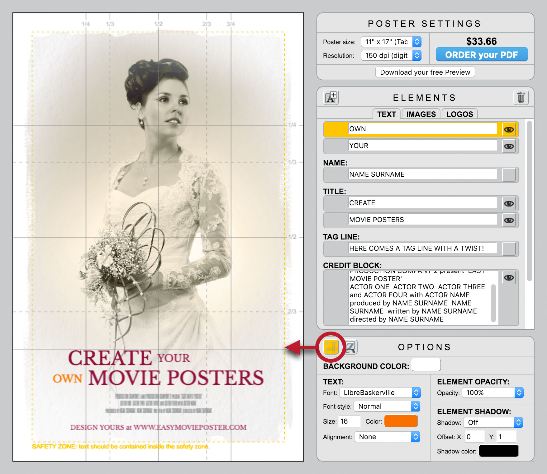 Easy Movie Poster - Look And Feel - The Zoopeeker's Wife - Case Study