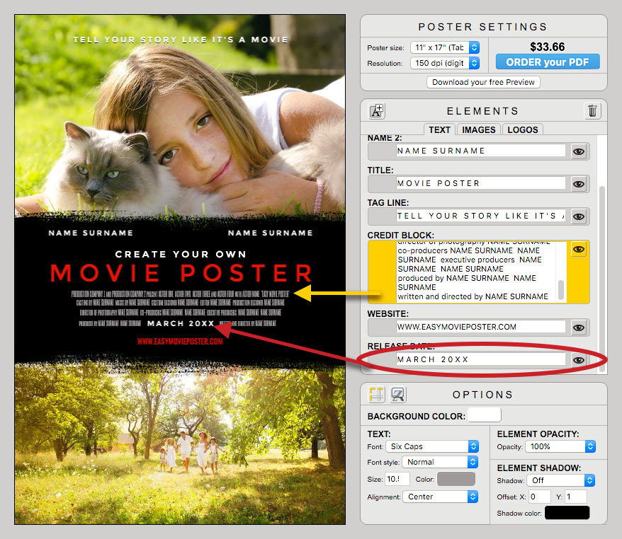 Easy Movie Poster - Look And Feel - The Zoopeeker's Wife - Case Study