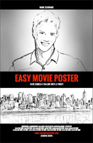 Easy Movie Poster template