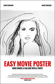 Easy Movie Poster template