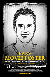 Easy Movie Poster template