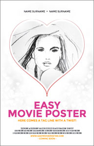 Easy Movie Poster template