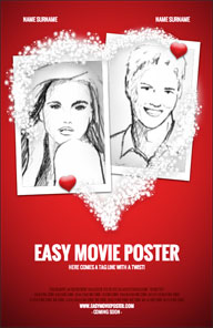 Easy Movie Poster template