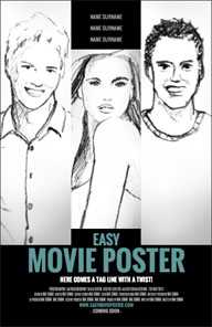 Easy Movie Poster template